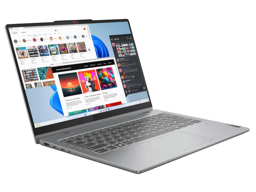 Lenovo Laptop LENOVO IdeaPad 5 2in1 14IRU9 DOS/14" OLED/Core 7-150U/16GB/1TB/FPR/backlit SRB/siva, podloga Slika 3